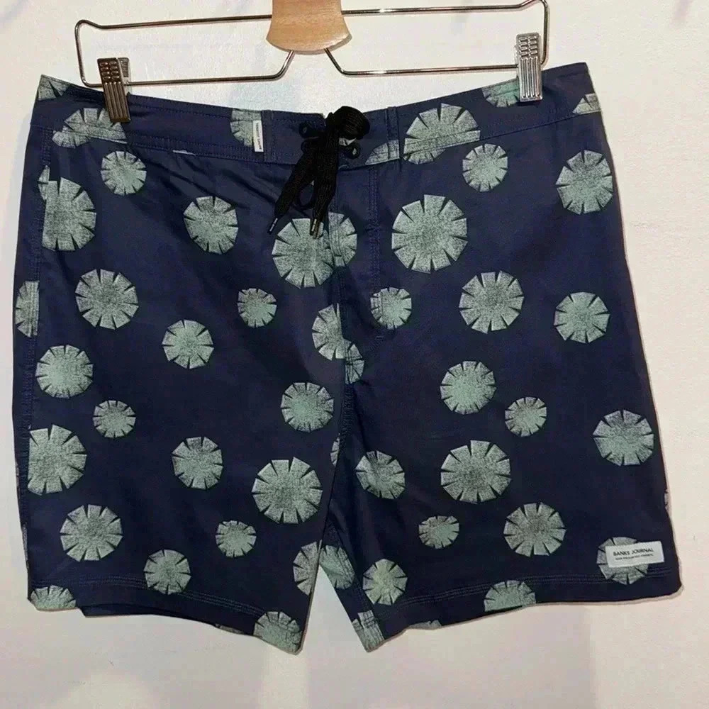 Banks Journal Demo Boardshort - Insignia Blue - Size 34